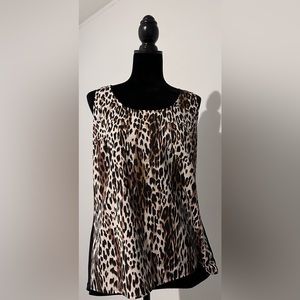 Cheetah Print Blouse